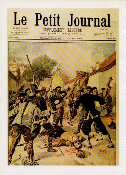 LAMINA V15024: Asesinato del baron de Ketteleer, Le Petit Journal 1900