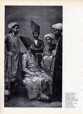 LAMINA V14968: Persas en Bombay