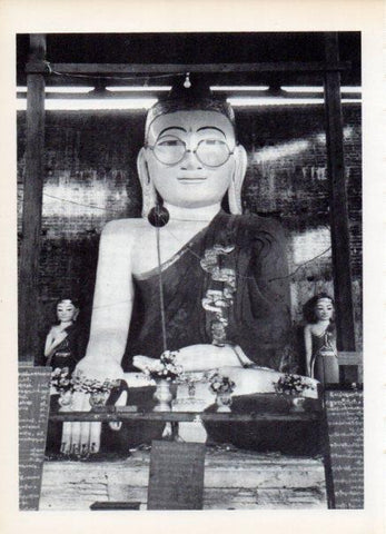 LAMINA V14981: Gran Buda con gafas en Ava, Birmania