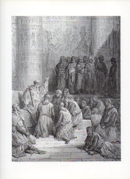 LAMINA V16151: Las Cruzadas. Ilustracion de Gustavo Dore. Modelo 267
