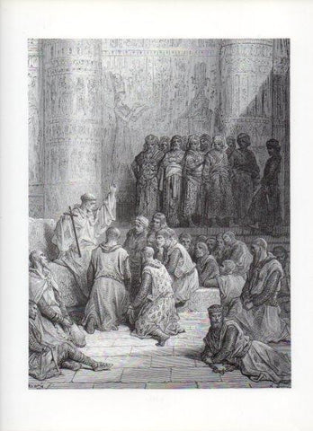 LAMINA V16151: Las Cruzadas. Ilustracion de Gustavo Dore. Modelo 267