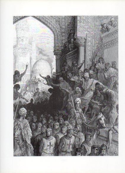 LAMINA V16150: Las Cruzadas. Ilustracion de Gustavo Dore. Modelo 266