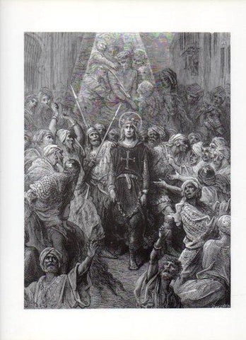 LAMINA V16149: Las Cruzadas. Ilustracion de Gustavo Dore. Modelo 265
