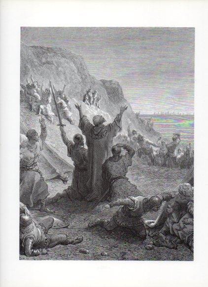 LAMINA V16146: Las Cruzadas. Ilustracion de Gustavo Dore. Modelo 262