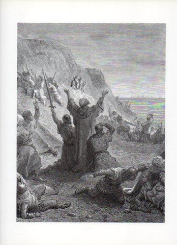 LAMINA V16146: Las Cruzadas. Ilustracion de Gustavo Dore. Modelo 262