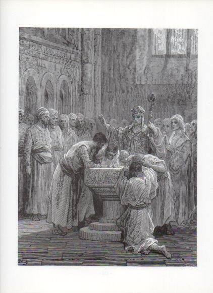 LAMINA V16145: Las Cruzadas. Ilustracion de Gustavo Dore. Modelo 261