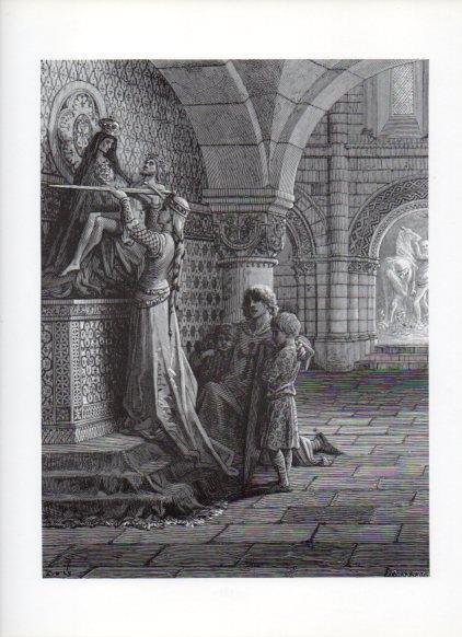 LAMINA V16142: Las Cruzadas. Ilustracion de Gustavo Dore. Modelo 258