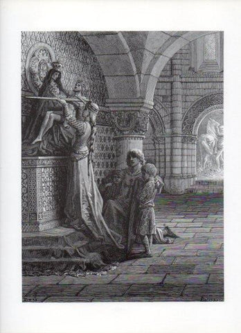 LAMINA V16142: Las Cruzadas. Ilustracion de Gustavo Dore. Modelo 258