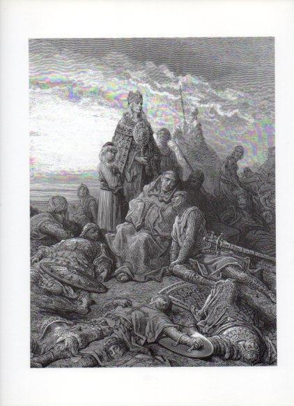 LAMINA V16140: Las Cruzadas. Ilustracion de Gustavo Dore. Modelo 256