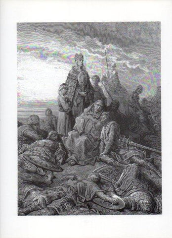LAMINA V16140: Las Cruzadas. Ilustracion de Gustavo Dore. Modelo 256