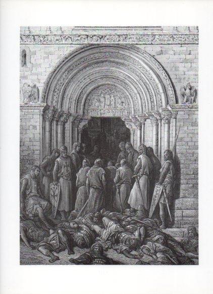 LAMINA V16139: Las Cruzadas. Ilustracion de Gustavo Dore. Modelo 255