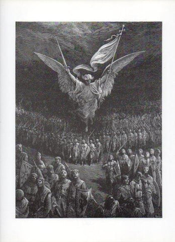 LAMINA V16138: Las Cruzadas. Ilustracion de Gustavo Dore. Modelo 254