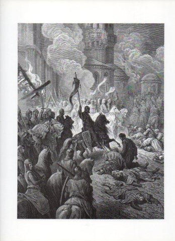 LAMINA V16133: Las Cruzadas. Ilustracion de Gustavo Dore. Modelo 249