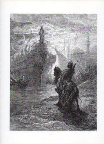 LAMINA V16132: Las Cruzadas. Ilustracion de Gustavo Dore. Modelo 248