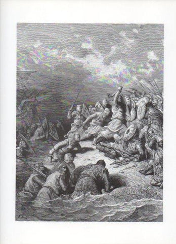 LAMINA V16129: Las Cruzadas. Ilustracion de Gustavo Dore. Modelo 245