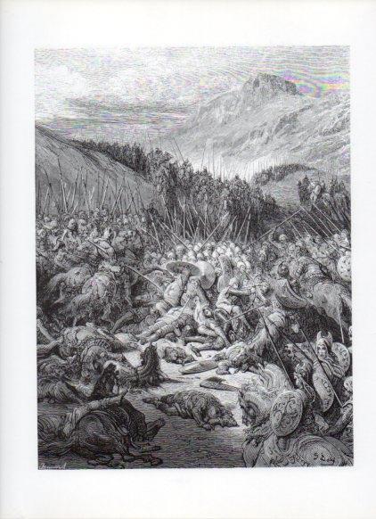 LAMINA V16128: Las Cruzadas. Ilustracion de Gustavo Dore. Modelo 244