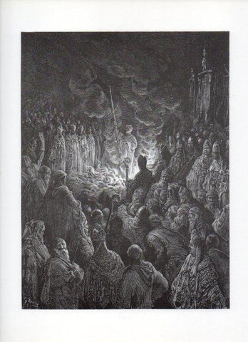 LAMINA V16181: Las Cruzadas. Ilustracion de Gustavo Dore. Modelo 297