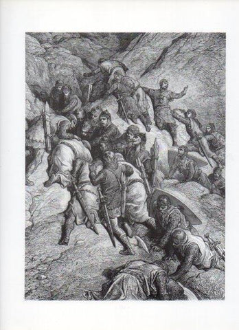 LAMINA V16173: Las Cruzadas. Ilustracion de Gustavo Dore. Modelo 289