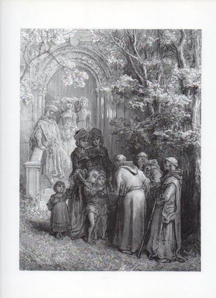 LAMINA V16172: Las Cruzadas. Ilustracion de Gustavo Dore. Modelo 288