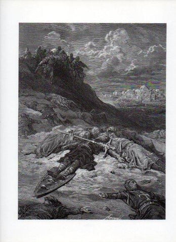 LAMINA V16168: Las Cruzadas. Ilustracion de Gustavo Dore. Modelo 284