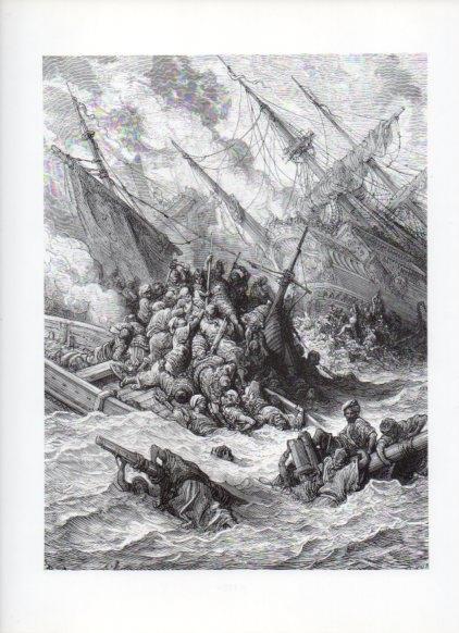 LAMINA V16166: Las Cruzadas. Ilustracion de Gustavo Dore. Modelo 282
