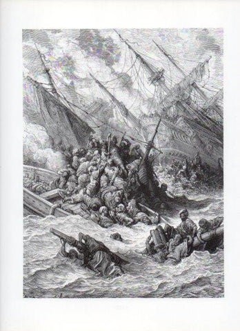 LAMINA V16166: Las Cruzadas. Ilustracion de Gustavo Dore. Modelo 282