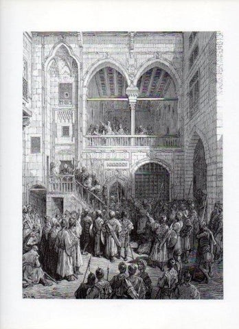 LAMINA V16162: Las Cruzadas. Ilustracion de Gustavo Dore. Modelo 278