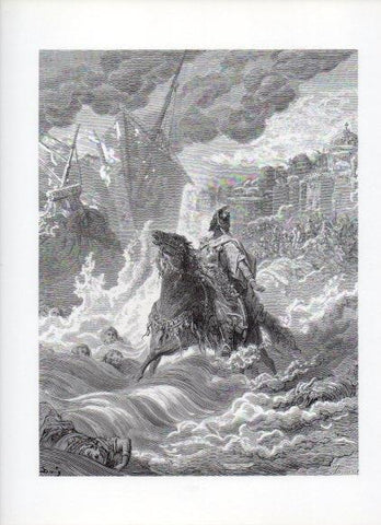 LAMINA V16161: Las Cruzadas. Ilustracion de Gustavo Dore. Modelo 277
