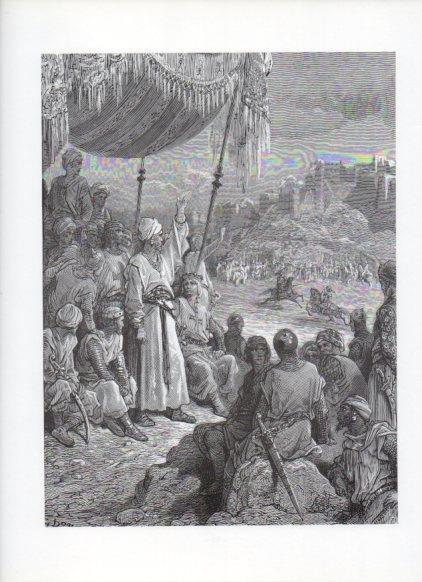 LAMINA V16125: Las Cruzadas. Ilustracion de Gustavo Dore. Modelo 241