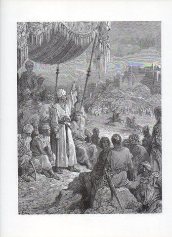 LAMINA V16125: Las Cruzadas. Ilustracion de Gustavo Dore. Modelo 241