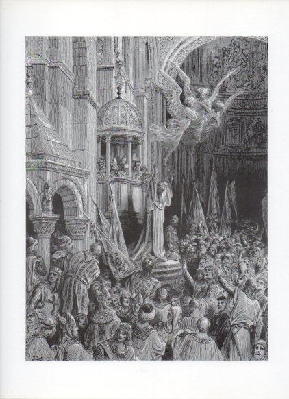 LAMINA V16123: Las Cruzadas. Ilustracion de Gustavo Dore. Modelo 239