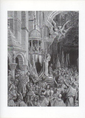 LAMINA V16123: Las Cruzadas. Ilustracion de Gustavo Dore. Modelo 239