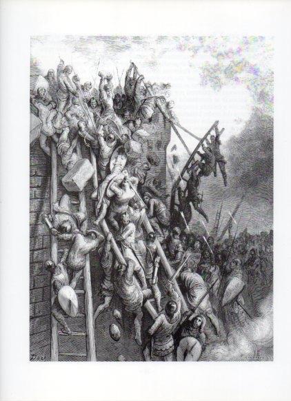 LAMINA V16090: Las Cruzadas. Ilustracion de Gustavo Dore. Modelo 206