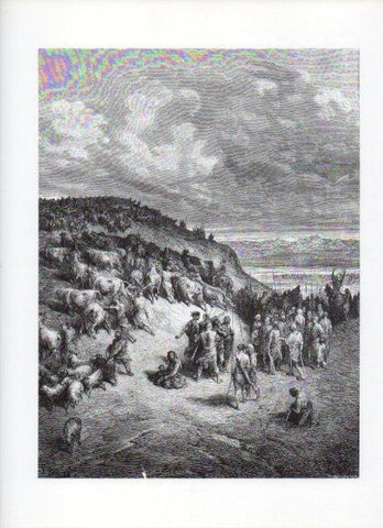 LAMINA V16089: Las Cruzadas. Ilustracion de Gustavo Dore. Modelo 205