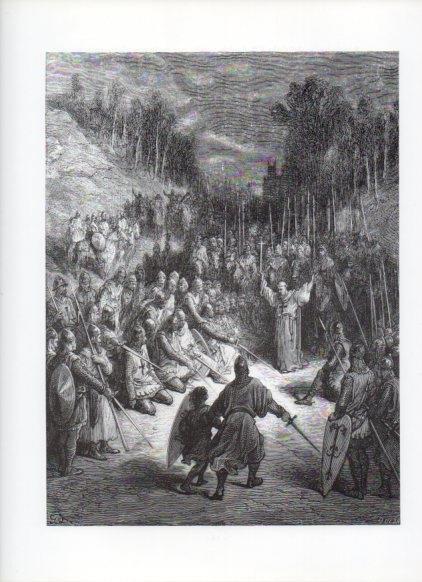 LAMINA V16087: Las Cruzadas. Ilustracion de Gustavo Dore. Modelo 203