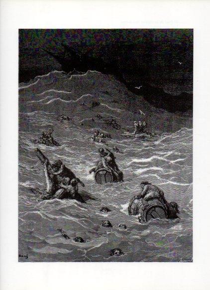 LAMINA V16083: Orlando Furioso ilustracion de Gustavo Dore. Modelo 199