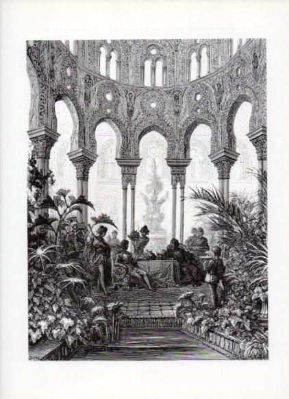 LAMINA V16080: Orlando Furioso ilustracion de Gustavo Dore. Modelo 196