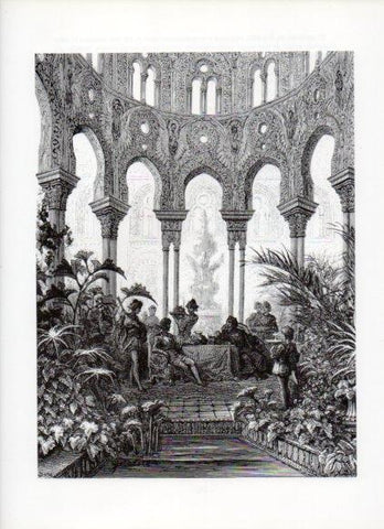 LAMINA V16080: Orlando Furioso ilustracion de Gustavo Dore. Modelo 196