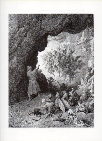LAMINA V16078: Orlando Furioso ilustracion de Gustavo Dore. Modelo 194