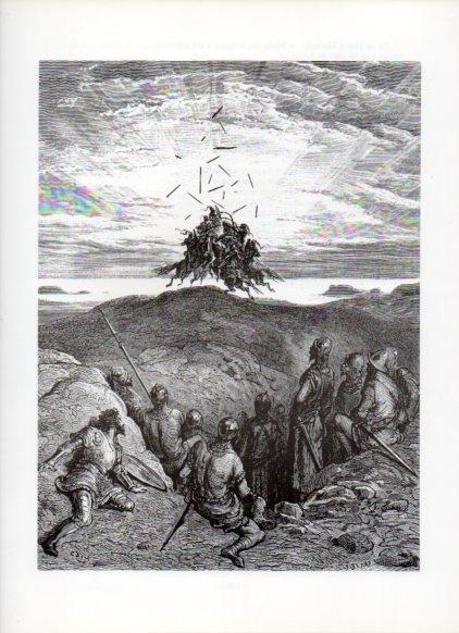 LAMINA V16077: Orlando Furioso ilustracion de Gustavo Dore. Modelo 193
