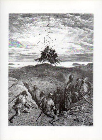 LAMINA V16077: Orlando Furioso ilustracion de Gustavo Dore. Modelo 193