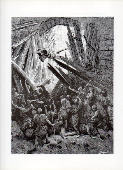 LAMINA V16074: Orlando Furioso ilustracion de Gustavo Dore. Modelo 190