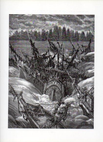 LAMINA V16072: Orlando Furioso ilustracion de Gustavo Dore. Modelo 188