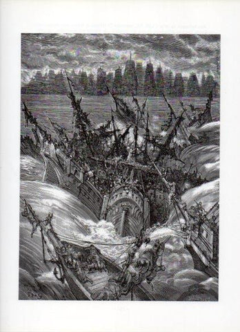 LAMINA V16072: Orlando Furioso ilustracion de Gustavo Dore. Modelo 188