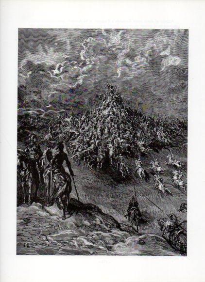 LAMINA V16069: Orlando Furioso ilustracion de Gustavo Dore. Modelo 185