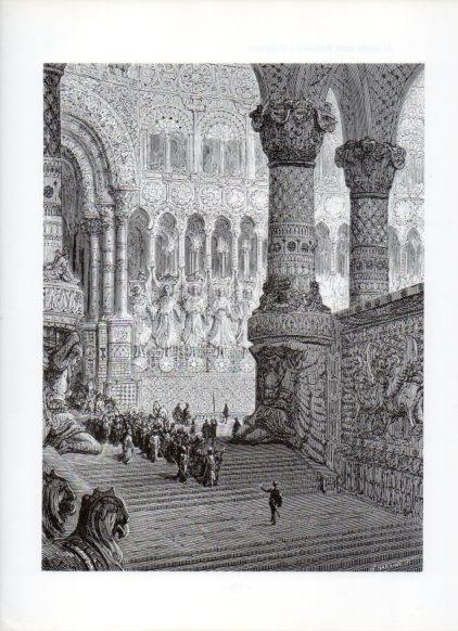LAMINA V16068: Orlando Furioso ilustracion de Gustavo Dore. Modelo 184