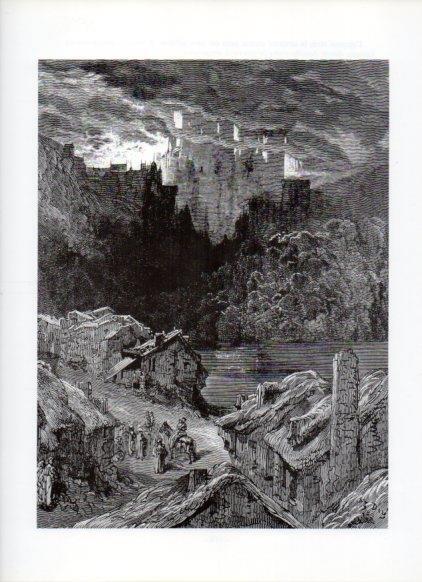 LAMINA V16067: Orlando Furioso ilustracion de Gustavo Dore. Modelo 183