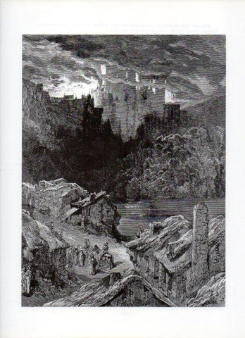 LAMINA V16067: Orlando Furioso ilustracion de Gustavo Dore. Modelo 183