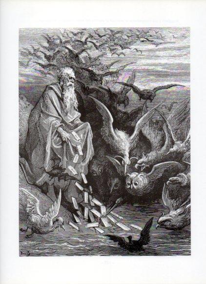 LAMINA V16066: Orlando Furioso ilustracion de Gustavo Dore. Modelo 182