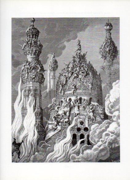 LAMINA V16076: Orlando Furioso ilustracion de Gustavo Dore. Modelo 192